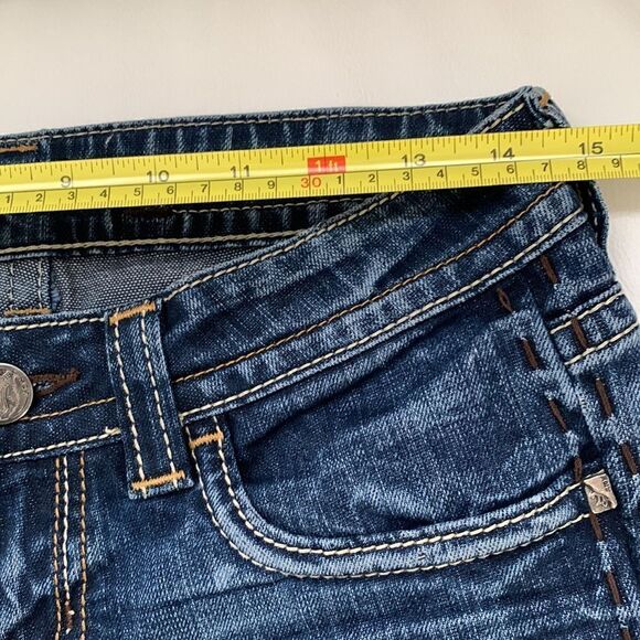 Mer Denim Flare Leg Jeans Women’s Size 27/32 - Picture 3 of 13